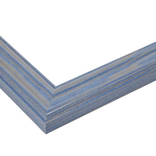 Arttoframes 14X18 Inch Deep Periwinkle Barnwood Frame Wood Picture Frame, Wom0066-56673-Yblu-14X18 #TOP2
