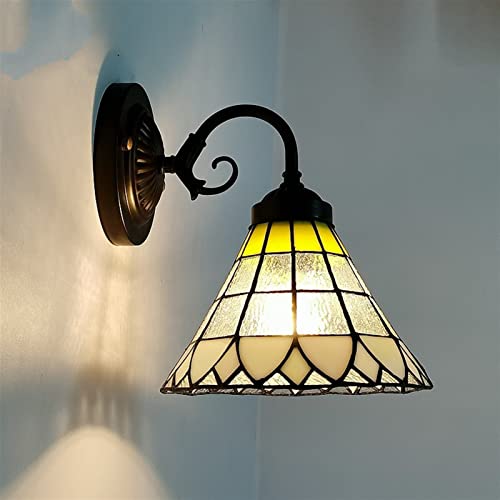 Soporte de vitral Minimalista, luz Retro para Dormitorio, Estudio, Sala de Estar, cafetería, decoración de Pared, lámparas de Pared, Decoraciones de Pared
