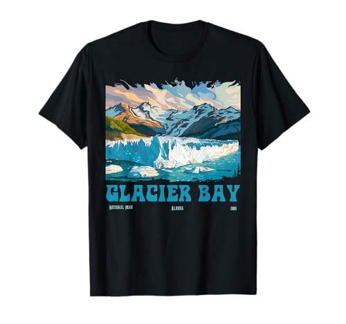 Glacier Bay National Park Alaska Margerie 2026 Men Women T-Shirt