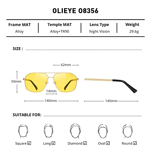 Metal Mens Sunglasses Polarized Rectangular Sunglasses for Men2