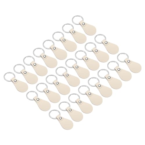 Kit porte-clés cuir PU PATIKIL pour créer des cadeaux uniques