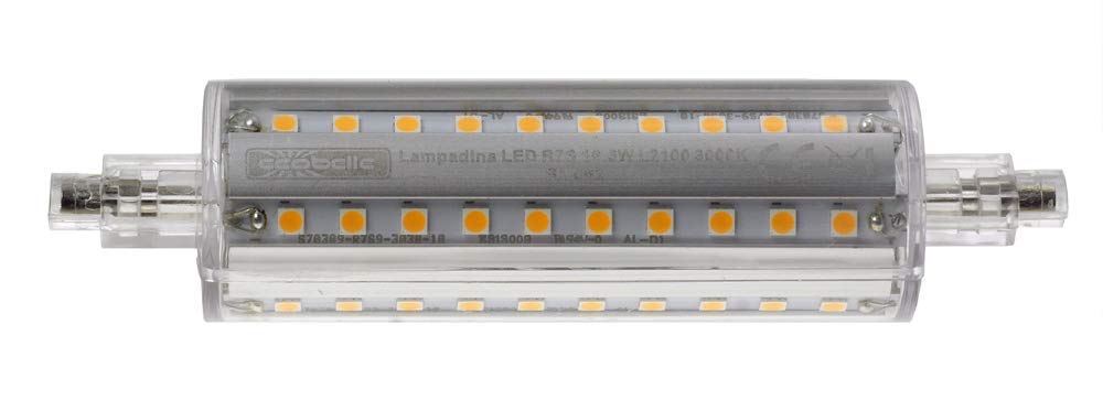 R7s LED Bulb *Supernova* 16.5W 2100 Lumen Warm White 3000 K, 118mm, 360 Degrees