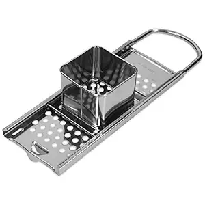Navaris Spaetzle Pasta Maker - Homemade German Noodle and Dumpling Press - Flat Grater for Making Noodles - Stainless Steel and Dishwasher Safe Dumplings Maker