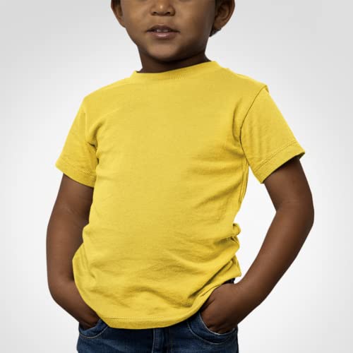 Image of Boys Tshirt Tshirts for Kids Boys Kids t Shirts fr Boys Organic Cotton Short Sleeves Round Neck Regular Fit T-Shirt for Baby Boy Solid Plain T-Shirts Boy