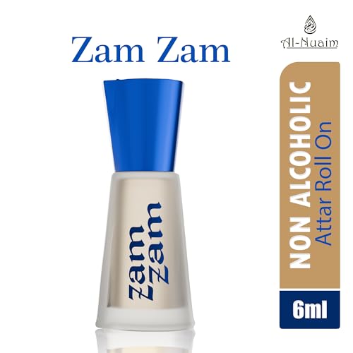 Image of Al-Nuaim Zam Zam Alcohol Free Attar Roll On Luxury Scent with Long Lasting Fragrance For Men & Women |6ml