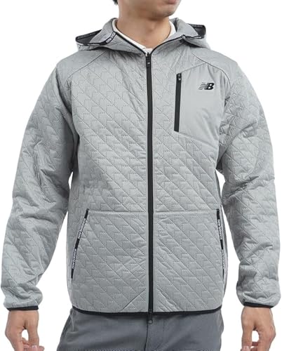 new balance(ニューバランス) メンズ 撥水 フルジップパーカー (ストレッチ性・防風性・蓄熱保温性) / ゴルフ アウター / 012-4220003