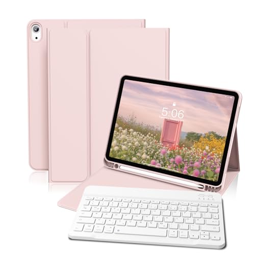 GKABXY Hülle mit Tastatur für iPad A16 11/10 Generation 2025/2022, 11/10.9" – Ansicht 1