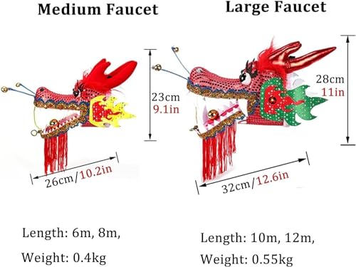 Ruban de danse de dragon contre le stress pour exercice physique sur pelouse - 2
