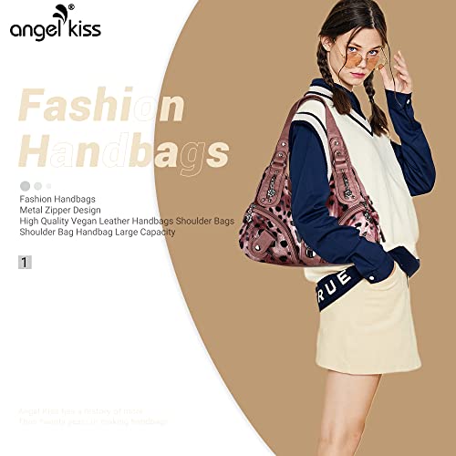Image of Angelkiss Hobo Purses and handbags for Women Satchel Handbag Women Purses Large Daily Shoulder Bags
