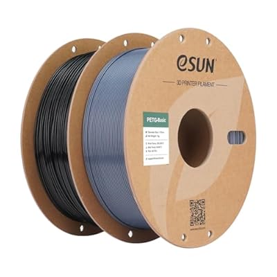 Prime Exclusive - eSUN PETG Basic Filament 1.75mm, High Toughness Glossy PETG...