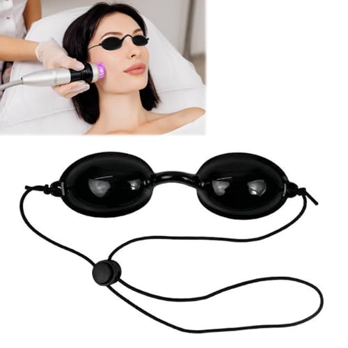Lunette UV, Lunette UV Cabine Sans Trace PVC Anti Lumière Pulsee Intense Pour Solarium Luminothérapie, Lunettes De Protection Oculaire Pour Clinique De...