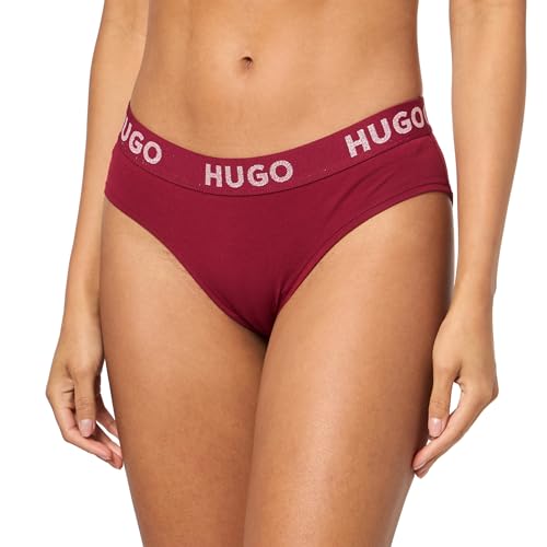 HUGO Men's Bold Logo Cotton Stretch Brief