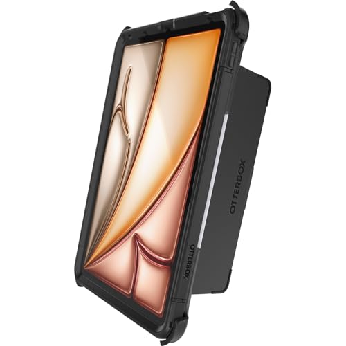Image of OtterBox Defender Series Case for iPad Air 11-inch (M3) & (M2) - Black, Rugged, Durable, Multi-Layer Protection 0.99 inch H x 7.90 inch L x 10.51 inch W (Pack of 10)