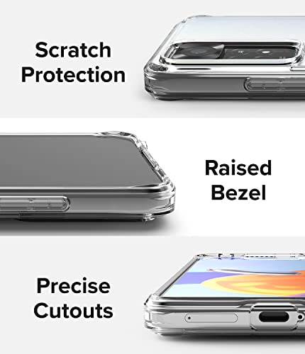 Image of Ringke PC Fusion Matte Compatible With Xiaomi Redmi Note 12 Pro 4G /Redmi Note 11 Pro /11 Pro 5G /11 Pro Plus 5G /11E Pro Case Cover Anti Fingerprint Hard Back Bumper Scratch Resistant-Matte Clear | Oil & Dirt Resistant, Anti-Fingerprint Technology Prevents Oily Smudges, Frosted Coating Feels Velvety Soft