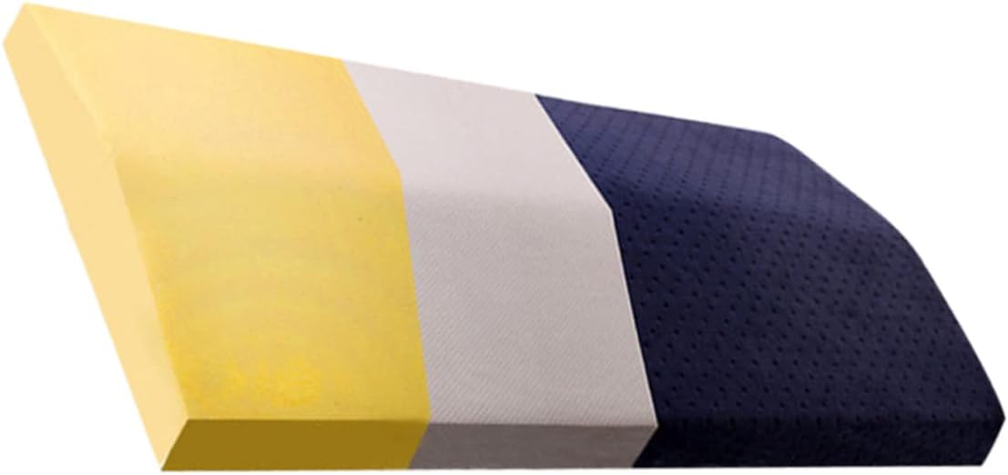 Alipis 1pc Lumbar Support Cushion for Pregnant Women Memory Foam Waist Pillow for Back Pain Relief Navy for Home and Office Use