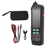 Multimetro Digitale Tester Ampio Schermo Retroilluminato Misuratore di Tensione di Corrente DC AC Digitale Portatile Intelligente 0 600 V con Torcia a LED Identificazione Firewire