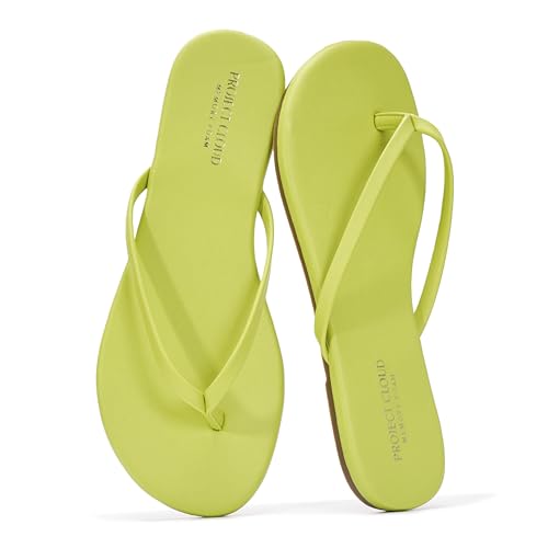 Image of Project Cloud Flip Flops for Women Footwear- Lightweight and Memory Foam Insole Sandals for Women 2026 - Durable Non-Slip Beach Essentials Flats for Women Sandals (Foundations)