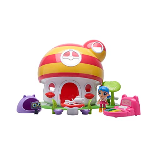 Image of True and The Rainbow Kingdom True's Mushroom House Playset with True and Bartleby Articulated Figures with Accessories - Cute Colourful Toy Playset Figurines - Ages 3+