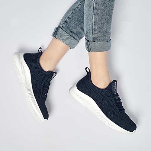 Image of Lamincoa Womens Slip On Walking Shoes Non Slip Casual Road Running Lightweight Mesh Fashion Sneakers for Gym Travel Workout