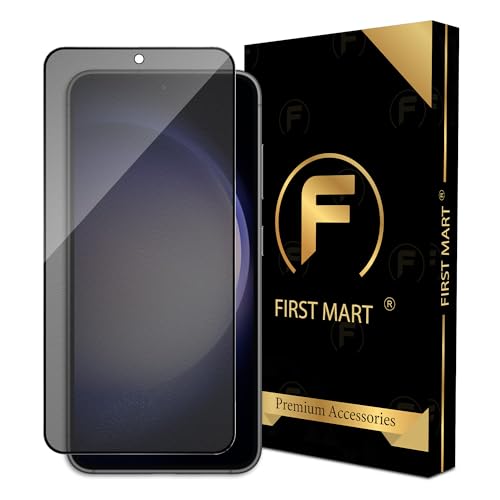 Image of FIRST MART Matte Privacy Tempered Glass for Samsung Galaxy S23 and Samsung S22 | Anti-Spy, Anti-Glare 9H Screen Protector, Edge-to-Edge, Case-Friendly, Anti-Fingerprint | Pack of 1