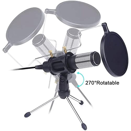 Microphone USB de studio d'enregistrement avec kit de table à condensateur - 4