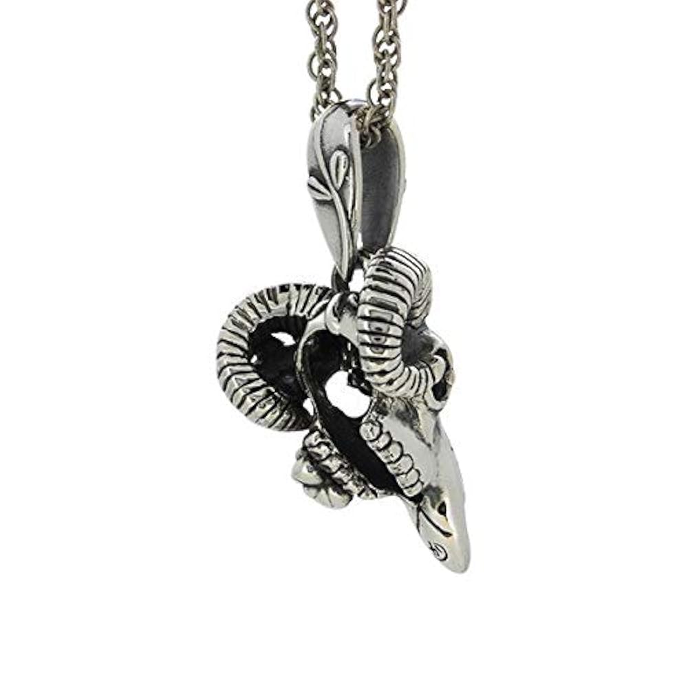 かすう工房 ネックレス 般若 能面 silver925 シルバーアクセサリー ペンダントネックレス 能面 般若 いぶし加工 シルバー925