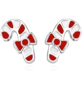 Boucles D'oreilles Noël En Argent 925 - Lot De 3 Paires : Flocon, Sapin, Bonnet Père Noël, Hypoallergéniques