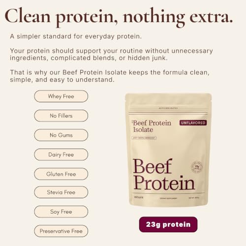 Autoimmuni-Tea Grass Fed Beef Protein Powder