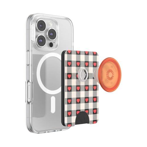 Image of PopSockets Phone Wallet for MagSafe with Grip- Heartbreaker