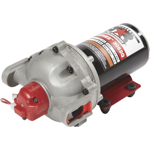 NorthStar NSQ Series 12V On-Demand Sprayer Diaphragm Pump with Quick-Connect Ports 3 GPM