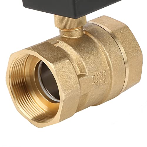 Miniatura 8 de Válvula De Bola Eléctrica Ac 220v Dn50, Rosca G2 Válvula De Bola Motorizada De Latón De Control De 2 Vías Y 3 Puntos De 2 Hilos Para Agua, Aire Y Aceite