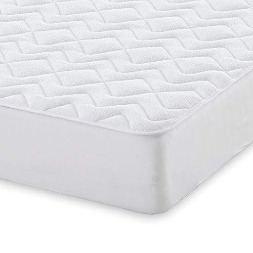 Belnou Protector de Colchon Transpirable. Fundas Colchon Acolchado. Cubre Colchon Protector Colchon Sobrecolchon. Reversible Invierno Verano. Marriot. Cama 135 x 200 cm