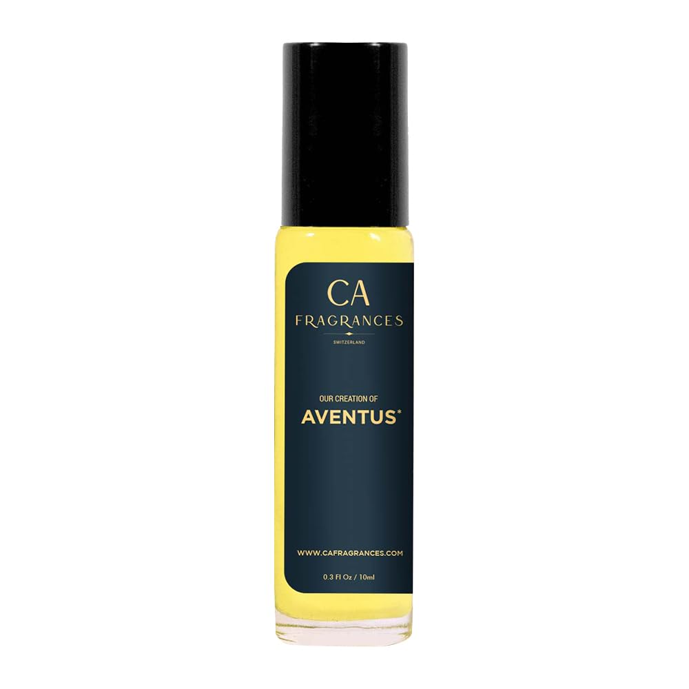 CA Fragrances Impression of Aventus for Men Alcohol Free (10ml Roll On Travel Size)