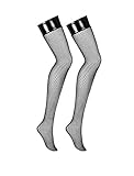 Obsessive Damen Netzstrümpfe M451 S/M
