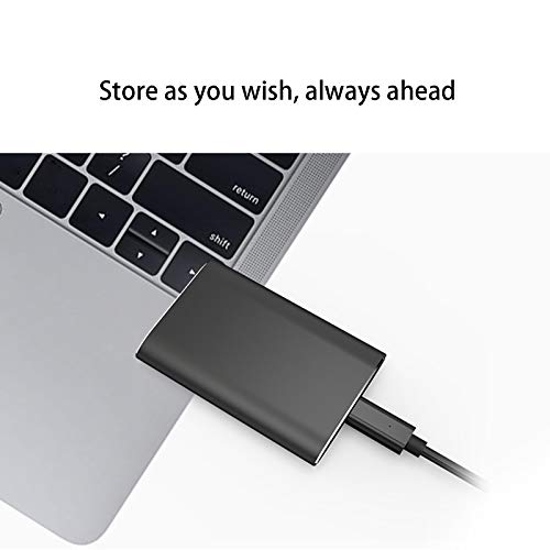 QIAO Externe Festplatte Tragbare 1TB-2.5 Zoll USB 3.1 Backups SSD Tragbare Für TV,PC,Mac,Laptop,Desktop,Windows,Blau,1TB – Bild 6
