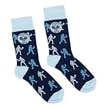 Padel Club Pickleball Socken - Lustiges Sport-Geschenk für Männer und Frauen - 1 Paar, marineblau - lustige Padel-Socken, Padel Club, 7-11