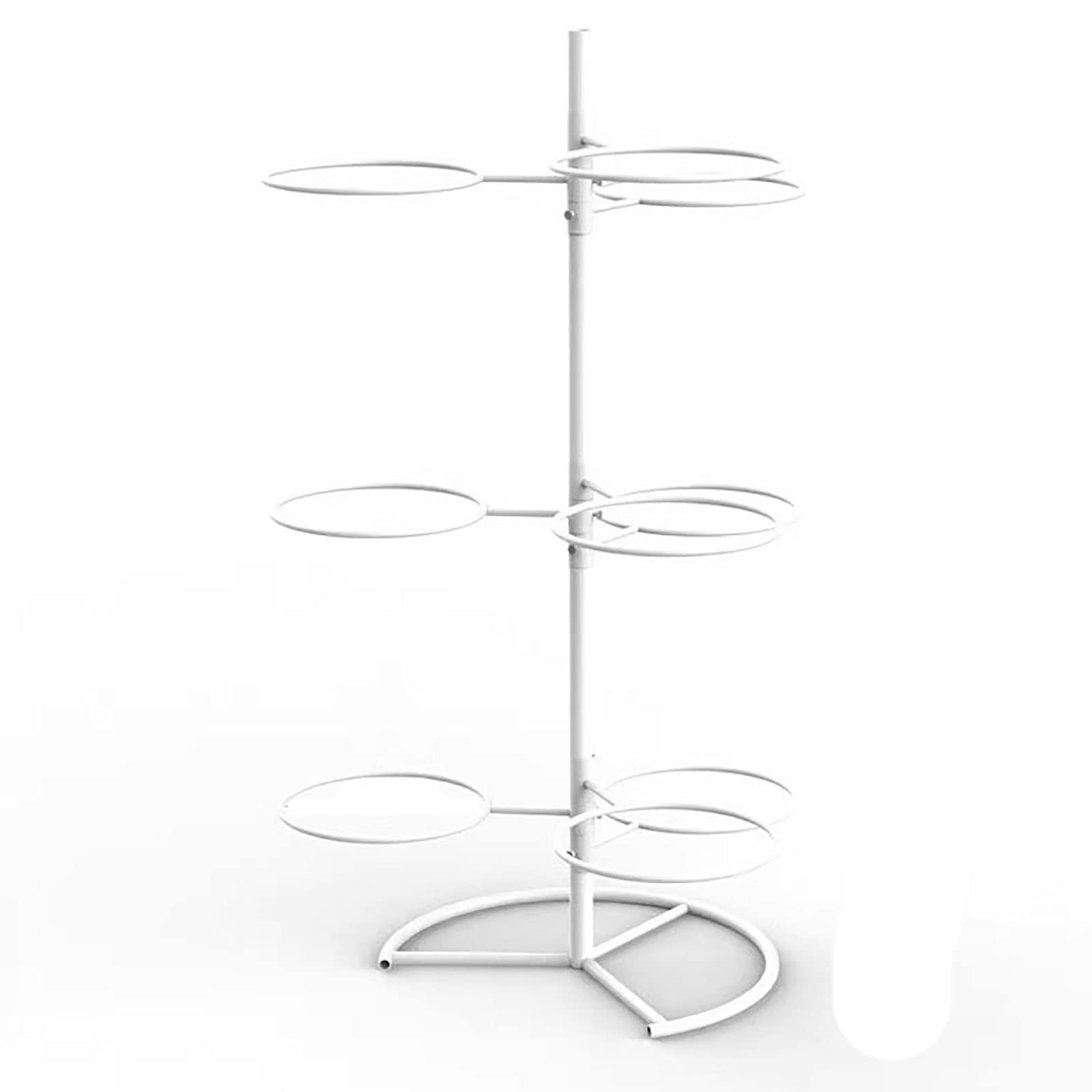 Soporte de Gran Capacidad para Pelotas de Yoga, Organizador Vertical de Metal para Pelotas de Pilates, Estante de pie.