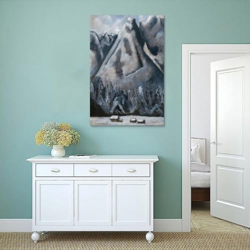 Marsden Hartley Impression Murale Waxenstein Pics Garmisch Tableau 40x60cm - 4