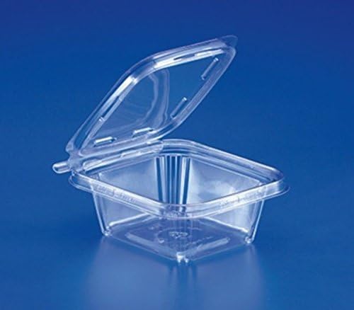 Inline 12 oz. Clear Hinged Deli Container w/Tamper Resistant Strip 100%25 Bpa Free (Pack of 40)