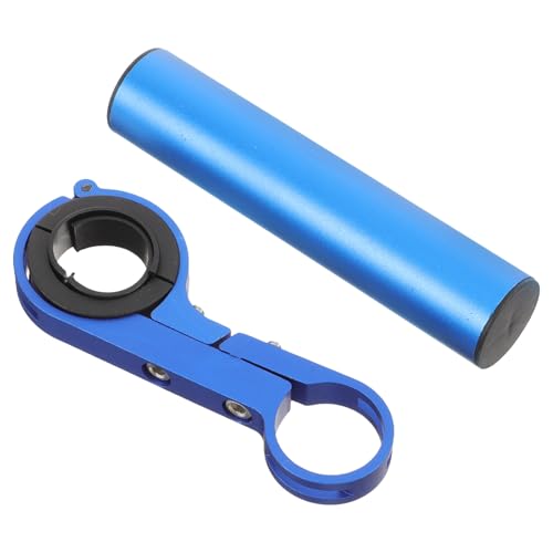 HINTRMENT Extensor de Manillar para Bicicleta Soporte Antideslizante y Material Metálico, Adecuado para Instalación de Luces y Linternas en Ciclismo