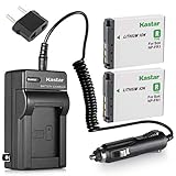 Kastar Battery (2-Pack) + Charger for Sony NP-FR1, BC-TR1, TRN and Sony Cyber-Shot DSC-F88, DSC-G1, DSC-P100, DSC-P100/LJ, DSC-P100/R, DSC-P120, DSCP150, DSC-P200, DSC-T30, DSC-T50, DSC-V3 Cameras