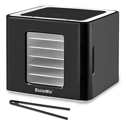 Biolomix Food Dehydrator with 6 Trays Cover