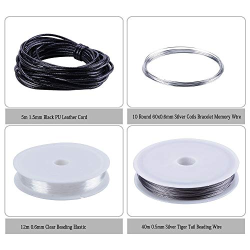 KKmoon Kit de Fabricação de Jóias Descobertas Jóias Conjunto de Iniciantes Jóias Beading Ferramentas