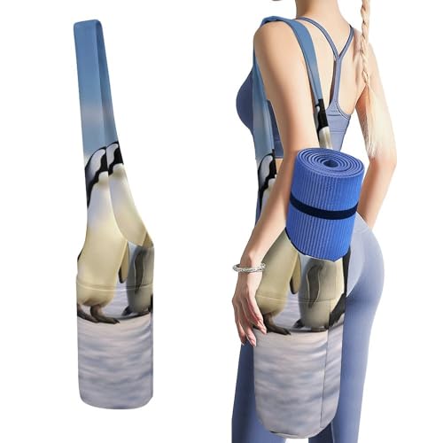 Sac de tapis de yoga en toile grand volume pour transporter vos affaires