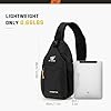 SKYSPER Sling Bag Crossbody Backpack - Chest Shoulder Cross Body Bag Travel Hiking Casual Daypack for Women Men #4