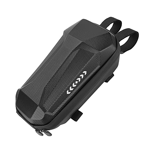 Hosioe 3L電動スクーターフロントバッグEVAハンドルバーバッグ電動自転車用防水収納バッグ電動スクーターバイク