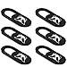 AviBrex Webcam Abdeckung,Laptop Webcam Cover Slider (6 Pack), Camera Cover Ultra Thin Webcam Privacy Cover Fits iPad,Laptop,PC,Echo Spot,Smartphones,Tablets,Computer,etc(Panda)