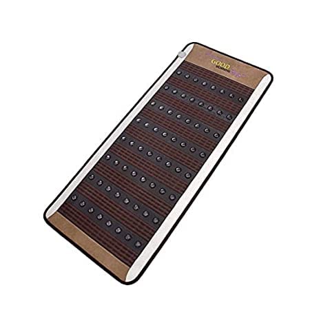 Indobest Super-Gem Full Body Heating Mat | Stone Therapy Mat for Back Pain | Korean Therapy Heating Mat | F.I.R. for Blood Circulation and Improve Immune System