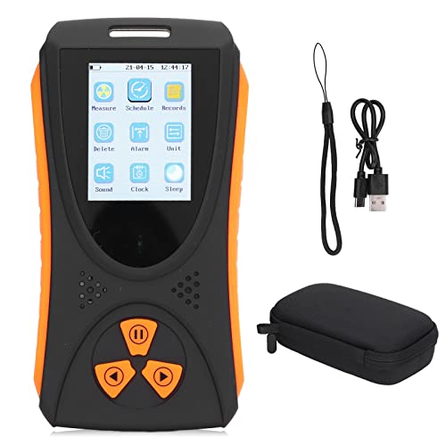 Nutriess Geiger Counter X ? ? Rays Tester with Radiation Dose Alarm Battery Handheld Detector for Nuclear Radiation Monitoring and Safety
