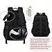 Laptop Backpack For Teen Boys Girls Durable Bookbag Middle High School Bag Women Men Waterproof Travel Daypack (BLack)